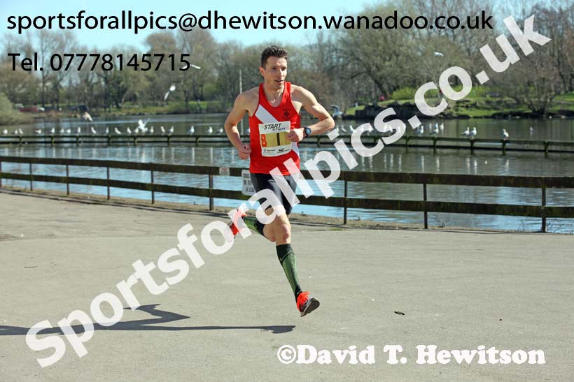 Mens Northern 12 Stage Road Relay, Stanley Park, Blackpool. Photo: David T. Hewitson/Sports for All Pics